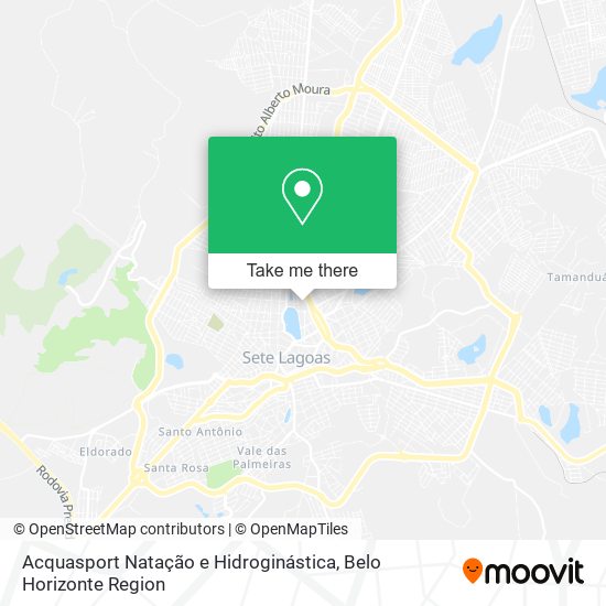 Acquasport Natação e Hidroginástica map