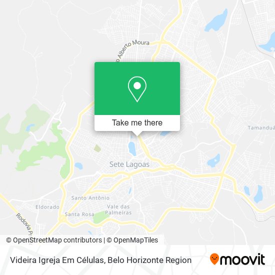 Videira Igreja Em Células map