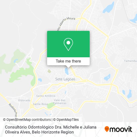 Consultório Odontológico Dra. Michelle e Juliana Oliveira Alves map