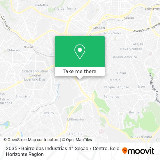 2035 - Bairro das Indústrias 4ª Seção / Centro map