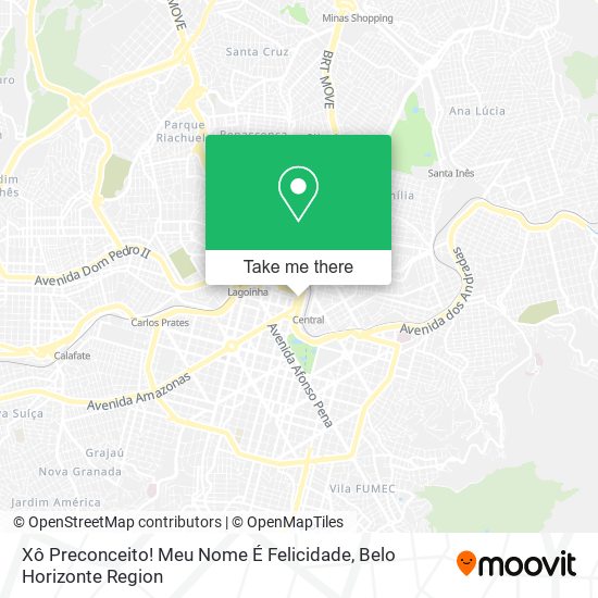 Mapa Xô Preconceito! Meu Nome É Felicidade