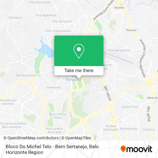 Mapa Bloco Do Michel Telo - Bem Sertanejo