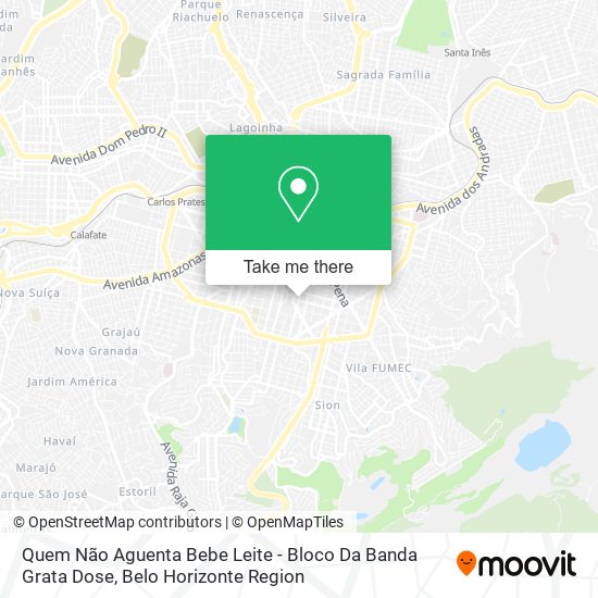 Mapa Quem Não Aguenta Bebe Leite - Bloco Da Banda Grata Dose