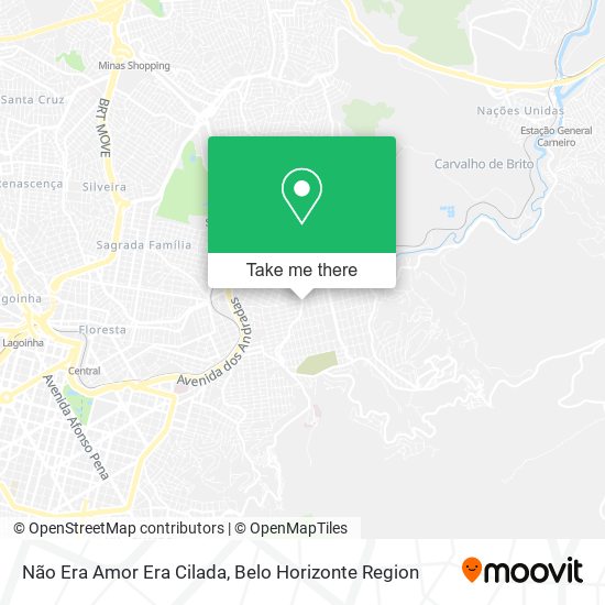 Não Era Amor Era Cilada map
