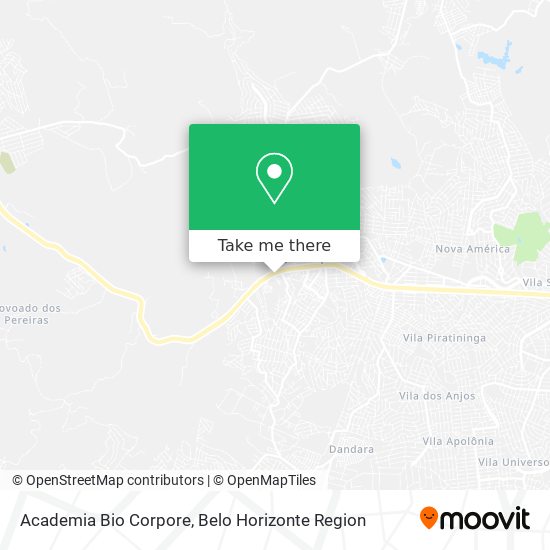 Academia Bio Corpore map