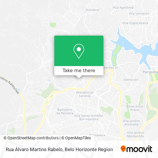 Rua Álvaro Martins Rabelo map