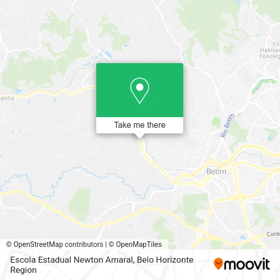 Escola Estadual Newton Amaral map
