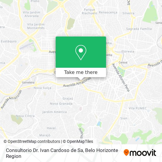 Consultorio Dr. Ivan Cardoso de Sa map