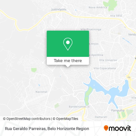 Rua Geraldo Parreiras map