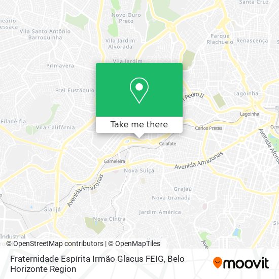 Fraternidade Espírita Irmão Glacus FEIG map