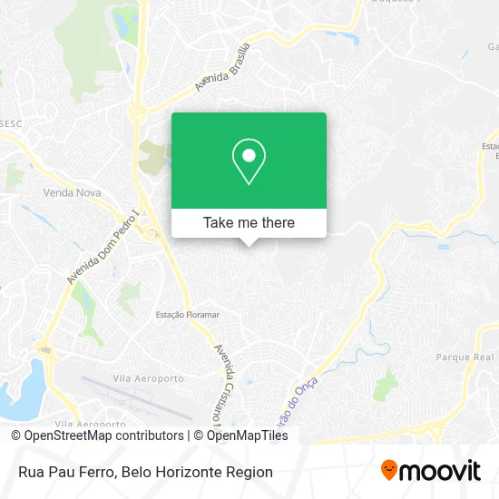 Rua Pau Ferro map