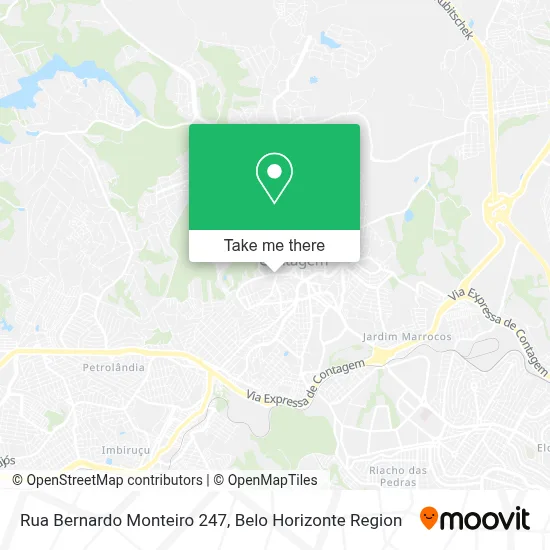 Rua Bernardo Monteiro 247 map