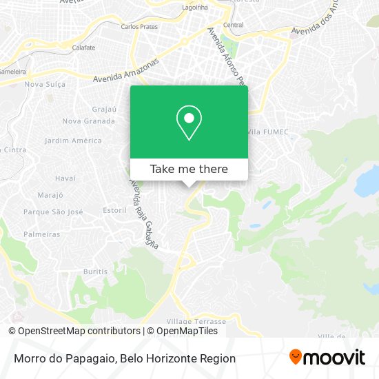 Morro do Papagaio map