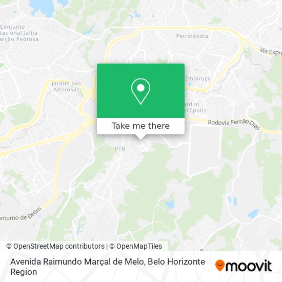Avenida Raimundo Marçal de Melo map