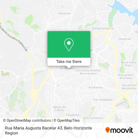 Rua Maria Augusta Bacelar 43 map