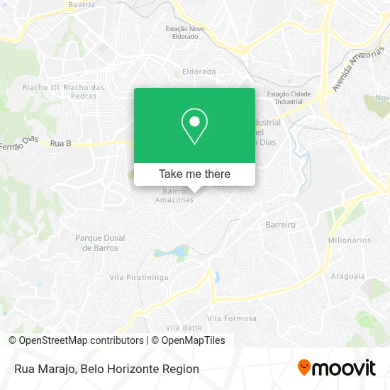 Rua Marajo map