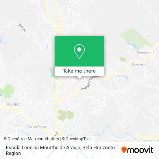 Escola Leonina Mourthe de Araujo map