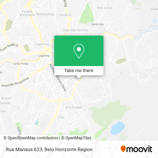 Rua Manaus 623 map