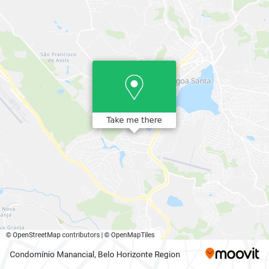 Condomínio Manancial map