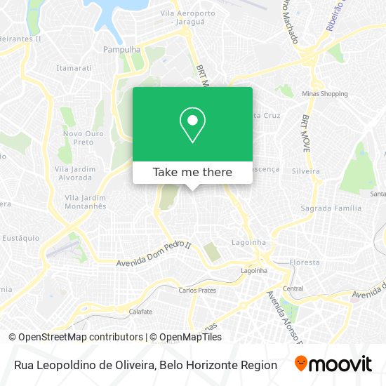 Rua Leopoldino de Oliveira map