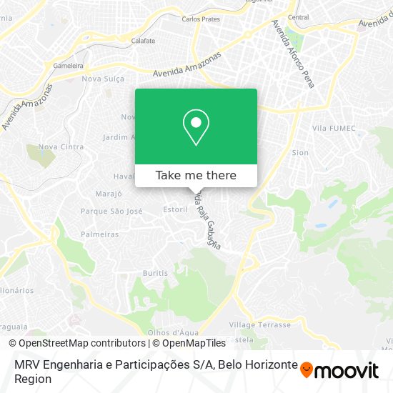 MRV Engenharia e Participações S / A map