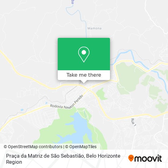 Praça da Matriz de São Sebastião map