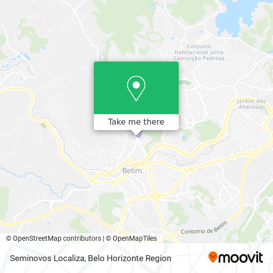 Seminovos Localiza map