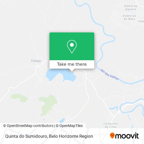 Quinta do Sumidouro map