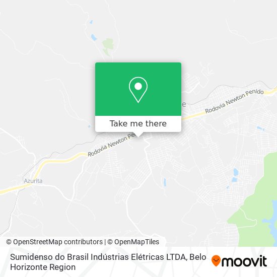 Sumidenso do Brasil Indústrias Elétricas LTDA map