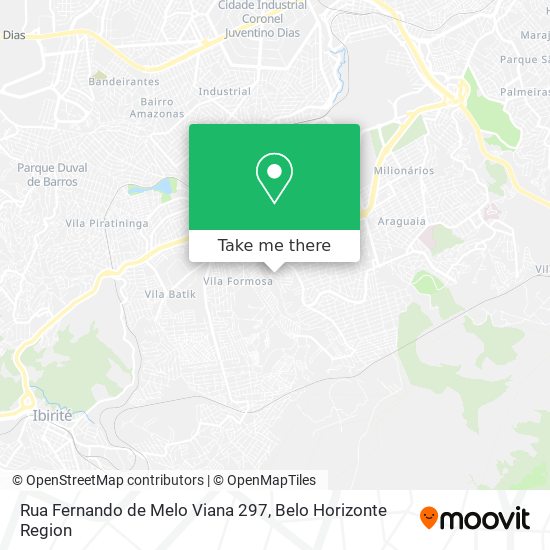Rua Fernando de Melo Viana 297 map