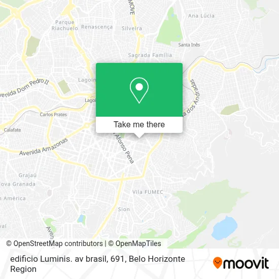 edificio Luminis. av brasil, 691 map