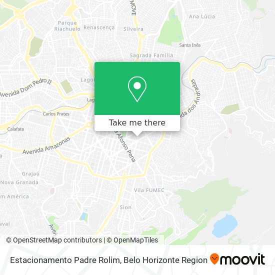 Estacionamento Padre Rolim map