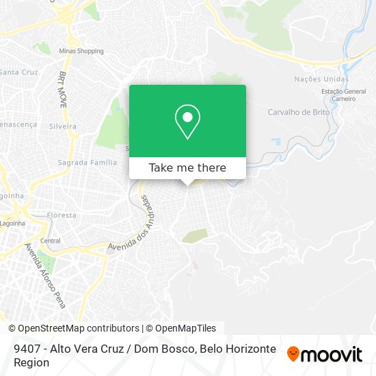 9407 - Alto Vera Cruz / Dom Bosco map