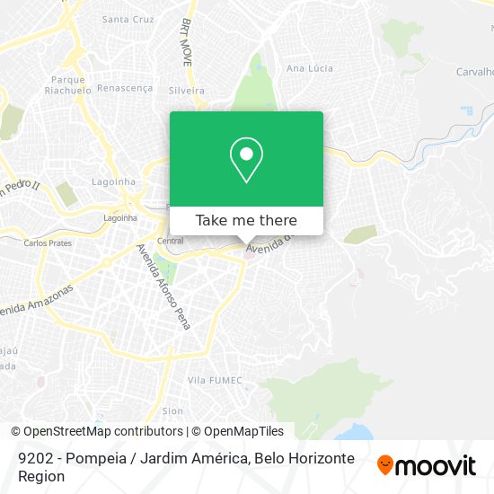 9202 - Pompeia / Jardim América map