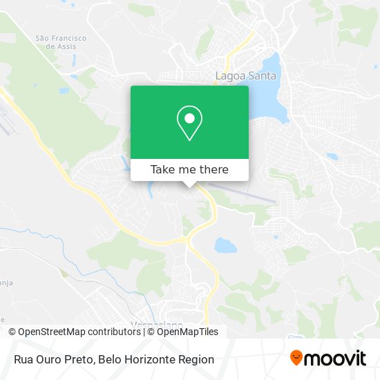 Rua Ouro Preto map