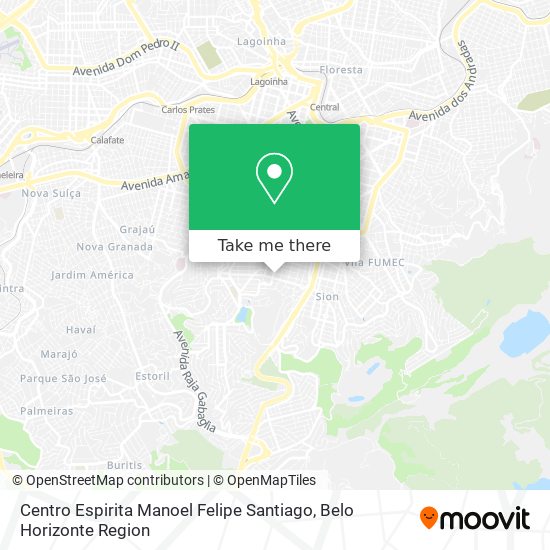 Centro Espirita Manoel Felipe Santiago map