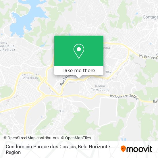 Condomínio Parque dos Carajás map