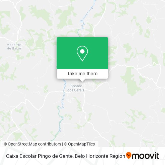 Caixa Escolar Pingo de Gente map