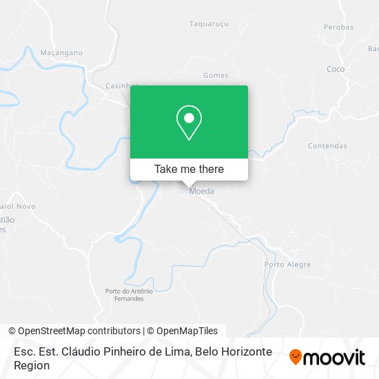 Esc. Est. Cláudio Pinheiro de Lima map