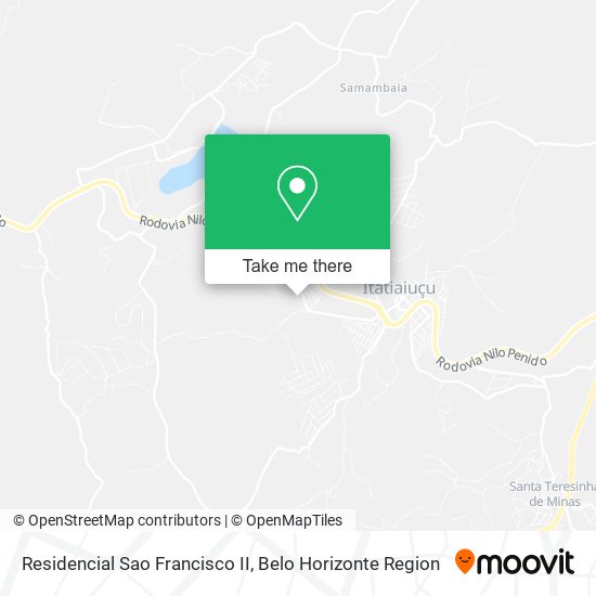 Residencial Sao Francisco II map