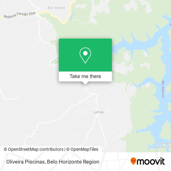 Oliveira Piscinas map