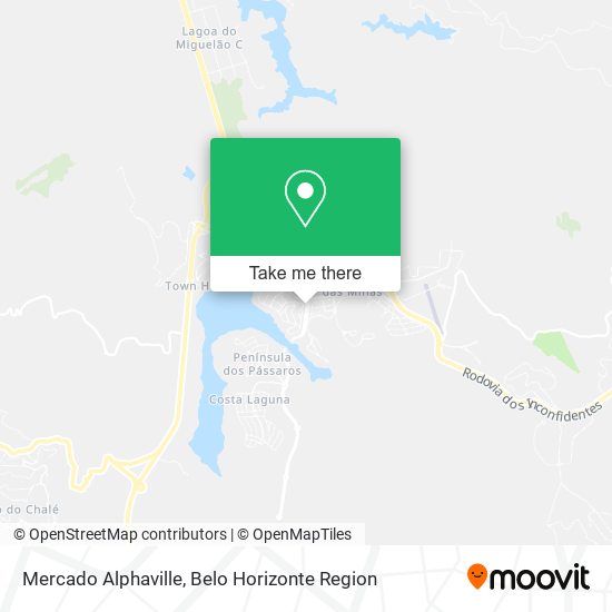 Mercado Alphaville map