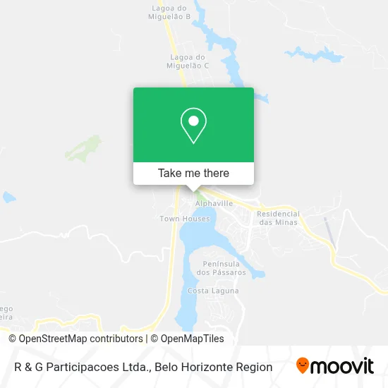 R & G Participacoes Ltda. map