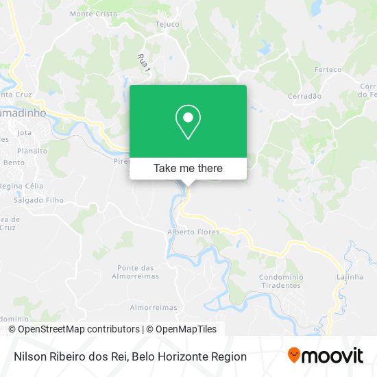 Nilson Ribeiro dos Rei map