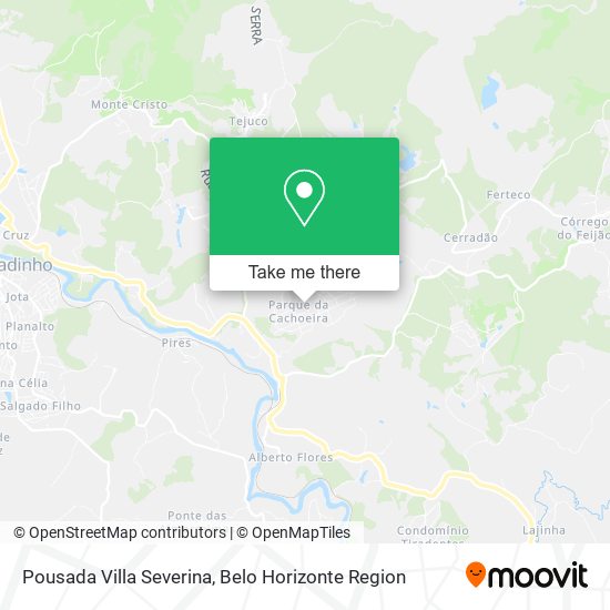 Pousada Villa Severina map