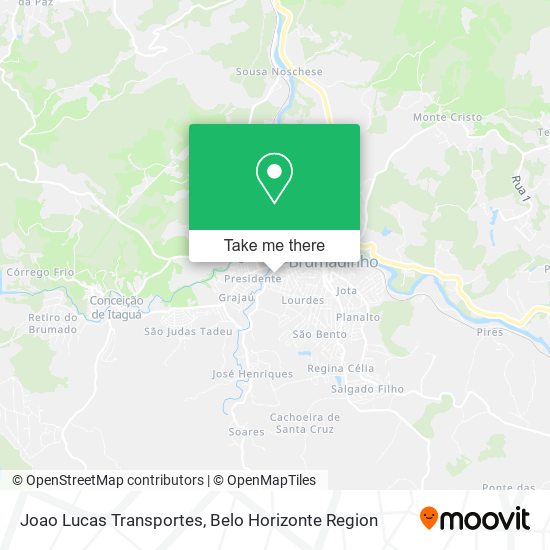 Joao Lucas Transportes map