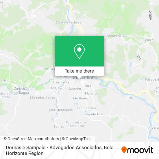 Dornas e Sampaio - Advogados Associados map
