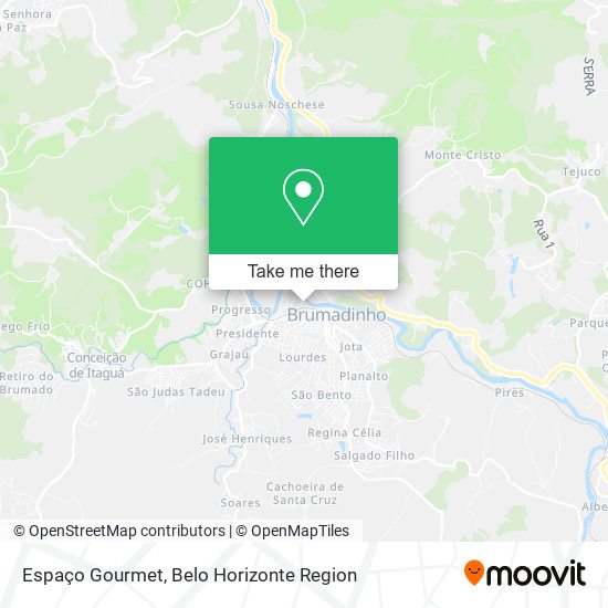 Espaço Gourmet map