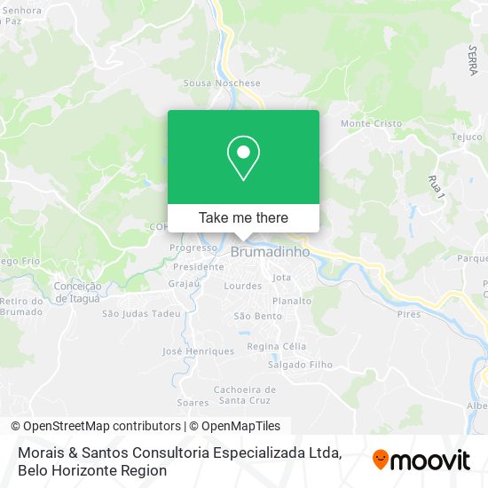 Morais & Santos Consultoria Especializada Ltda map