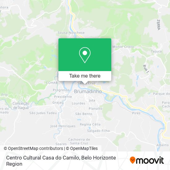 Centro Cultural Casa do Camilo map